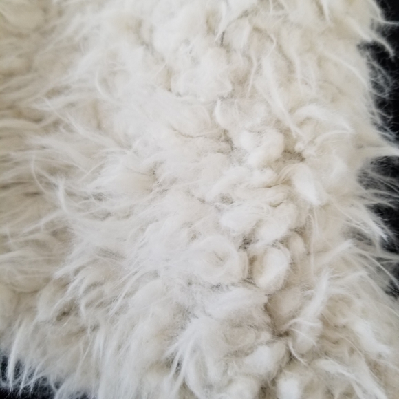 Tobi Wool Blend Faux Fur Gorgeous Moto Style Jacket Size Small - Picture 3 of 8